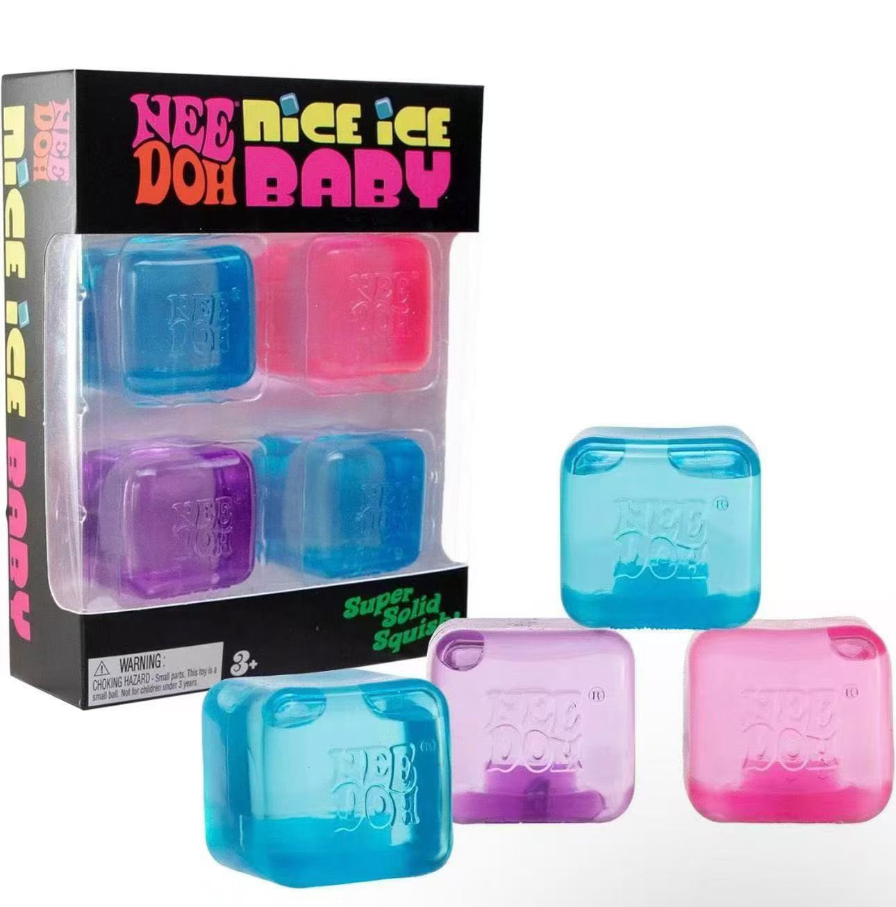 3cm Needoh Mini Baby Nice Ice Cube Sets _miki