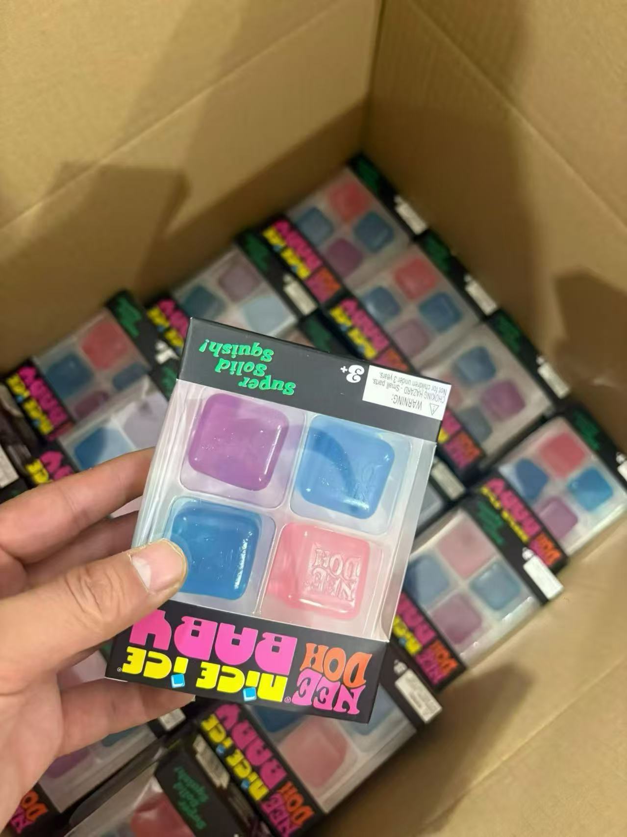 3cm Needoh Mini Baby Nice Ice Cube Sets _miki