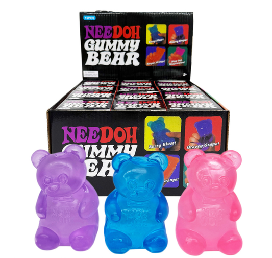 Needoh Cute Bear Squeeze Toys with Logo _miki