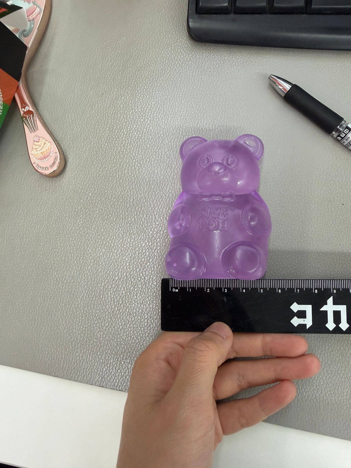 USA Presale_ Needoh bear squeeze toys with logo _miki