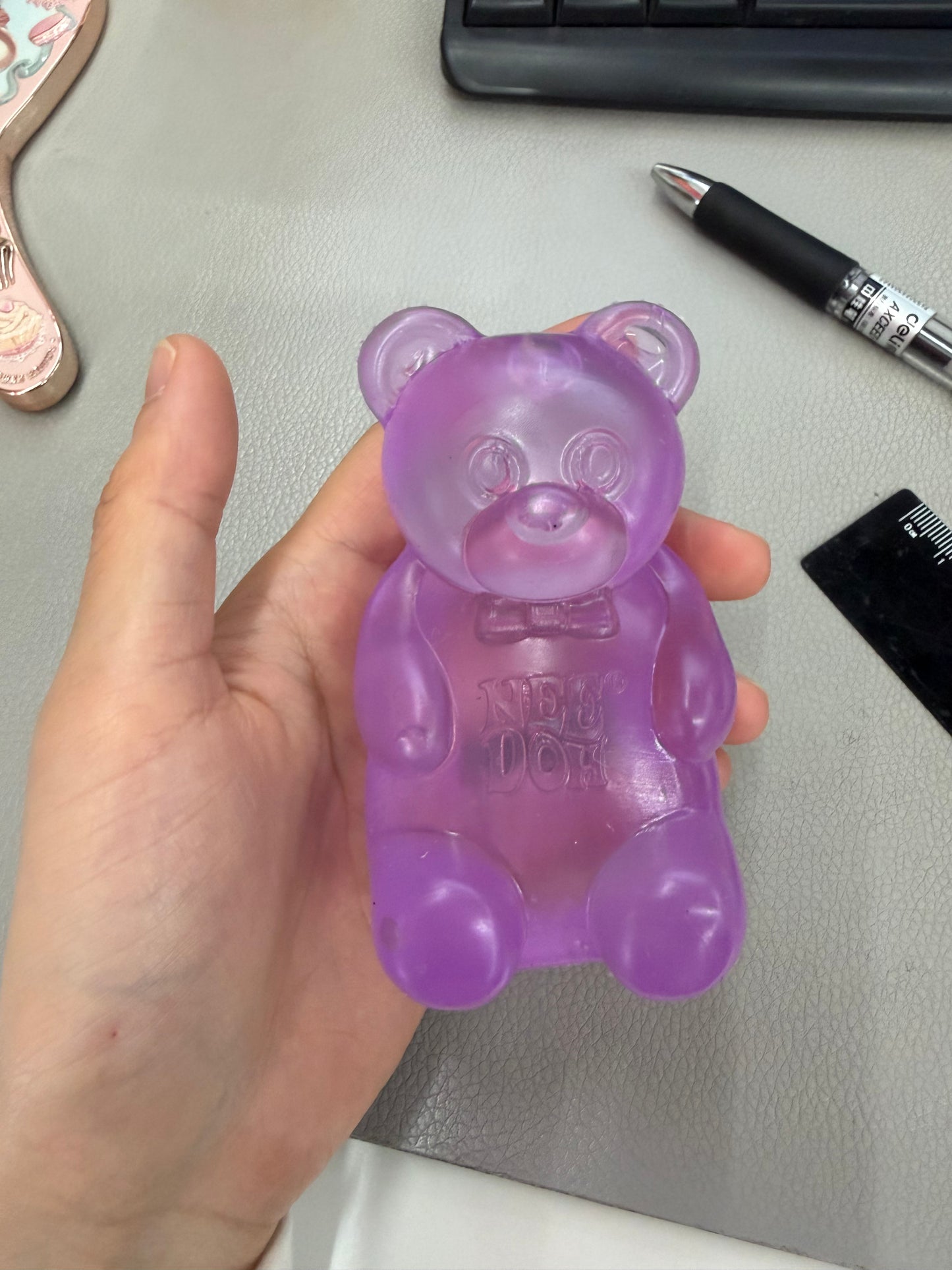 USA Presale_ Needoh bear squeeze toys with logo _miki