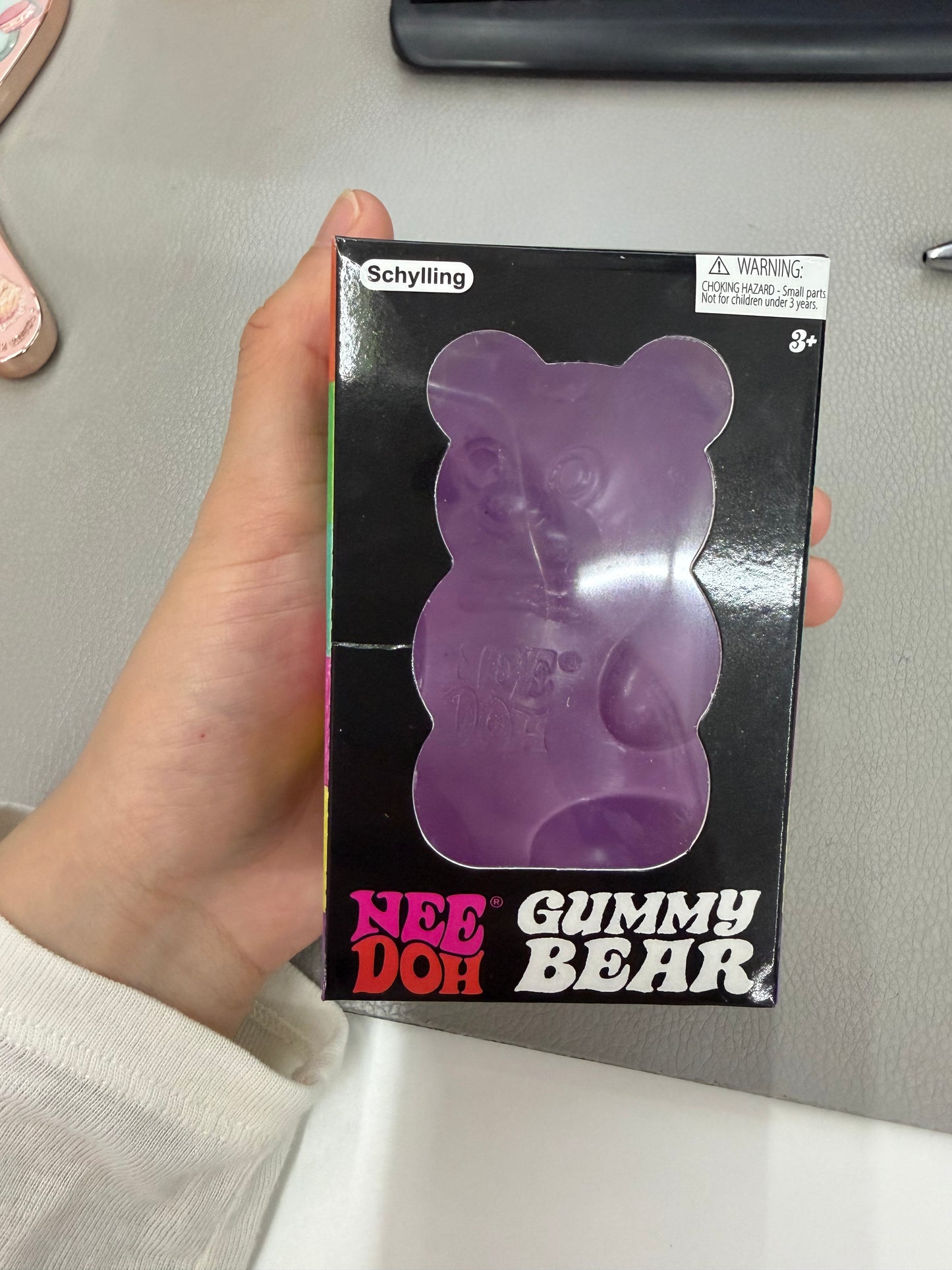 USA Presale_ Needoh bear squeeze toys with logo _miki