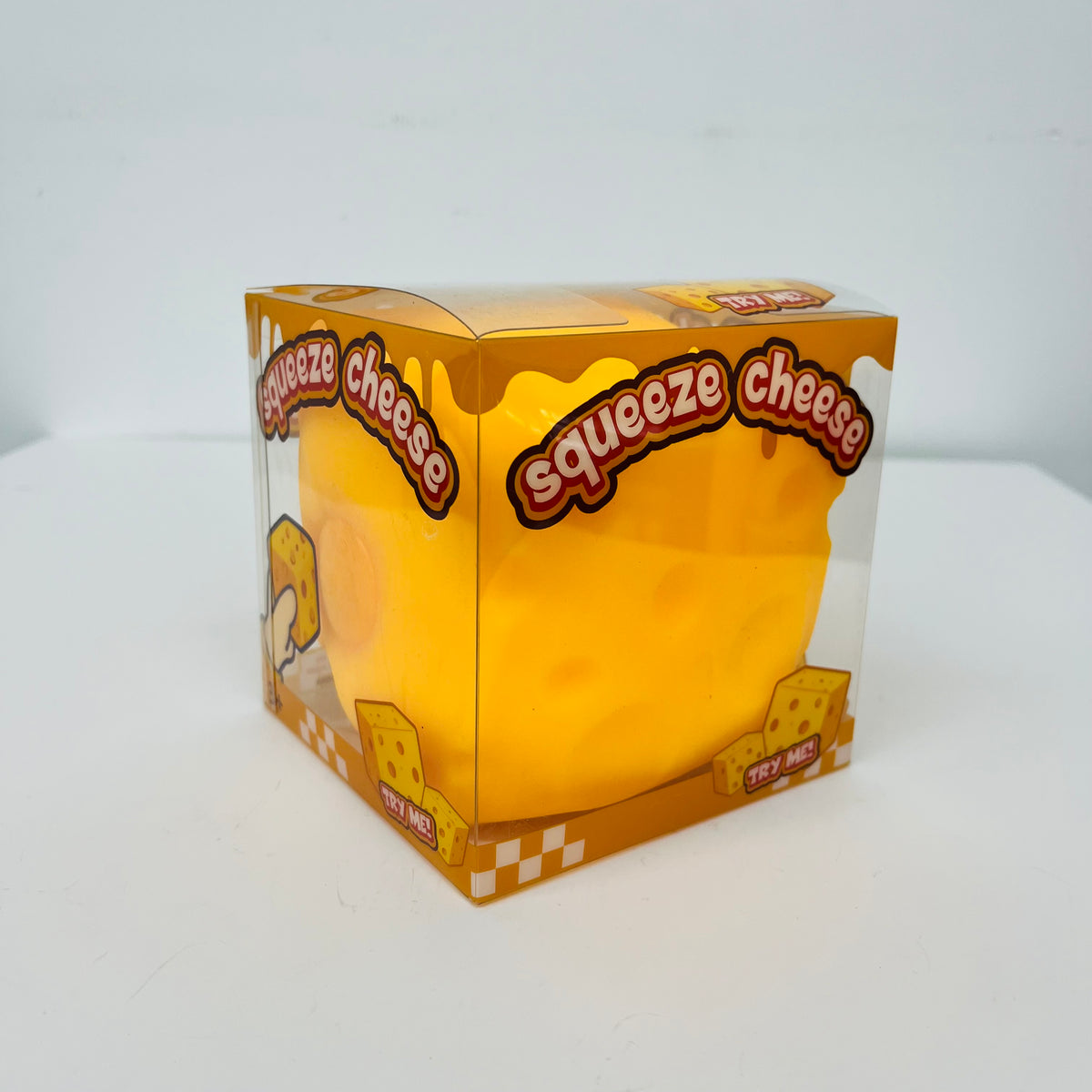 USA RTS_ 11cm Big Cheese Squishy Stress Relief Toy Soft Flour Filled_ miki