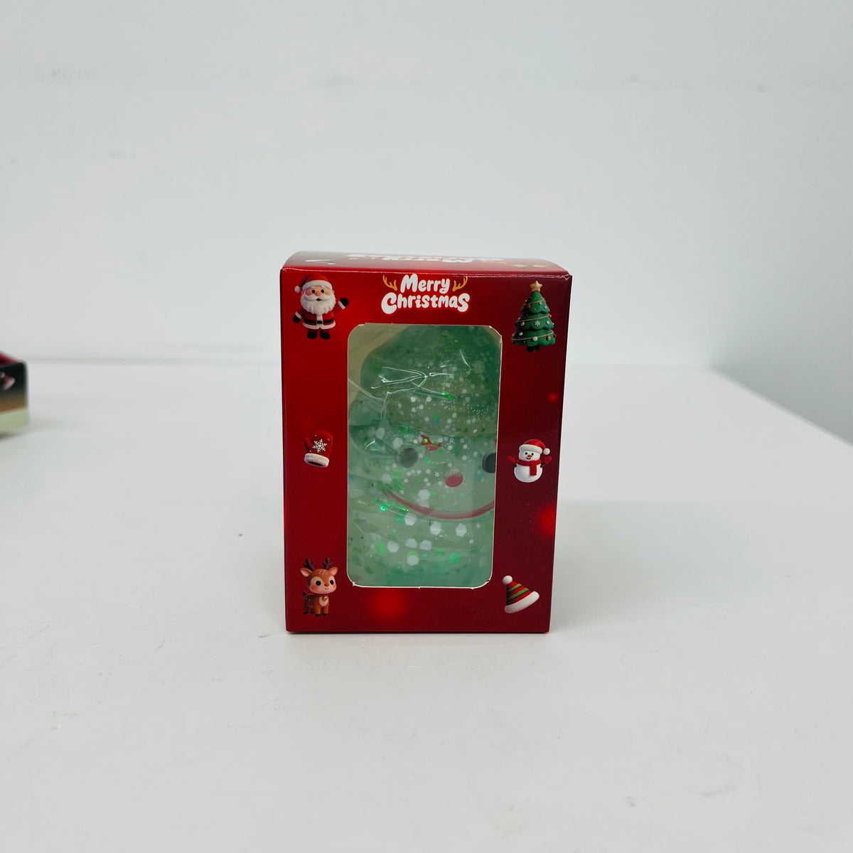 USA RTS_ Christmas Themed Glitter Maltose Squeeze Toys 6 Styles Mixed _miki
