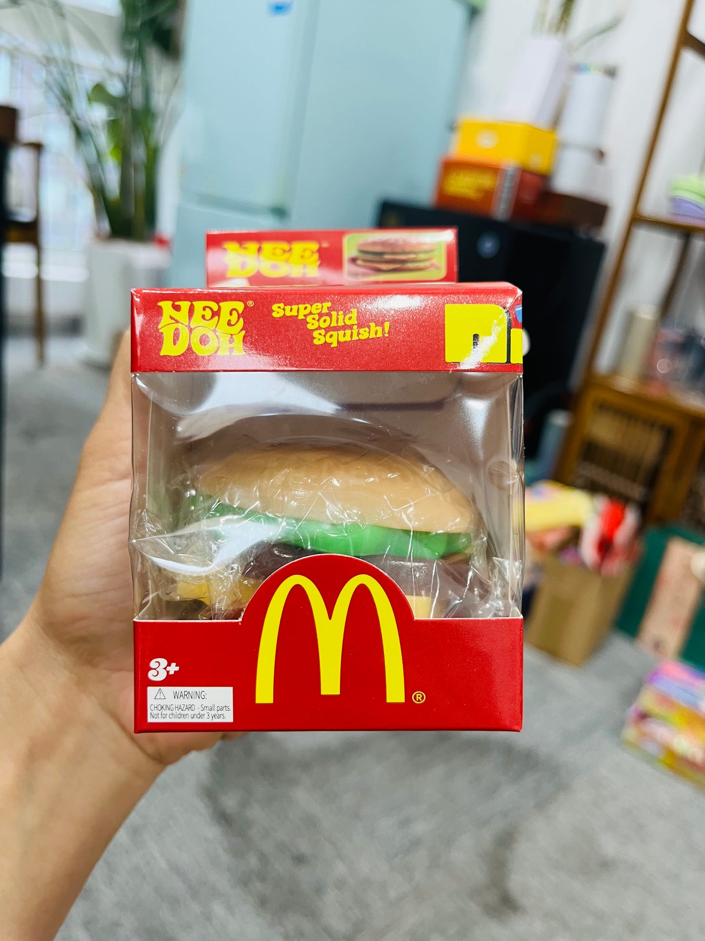 Needoh Removable kids DIY McDonald's Hamburger squishy kit _Miki