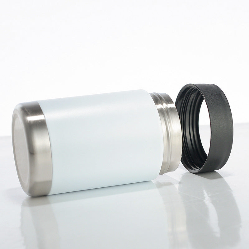 Powder Coated 12oz 14oz 16oz Stainless Steel Metal Can Coozies For Laser Engraving_miki