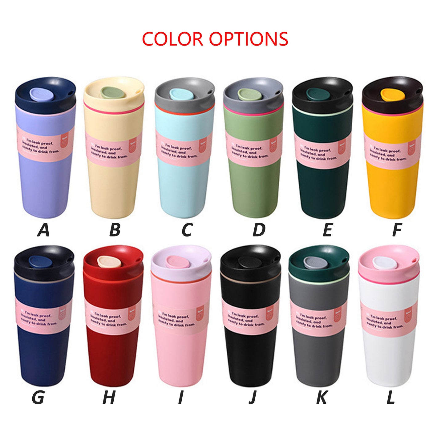 Owala Style 20oz Insulated Stainless Steel Coffee Mugs For Laser Engraving_ miki