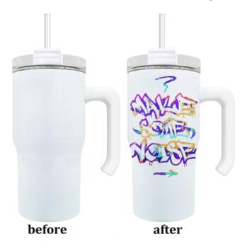 USA RTS_ blank sublimation 20oz student tumbler with handle_miki