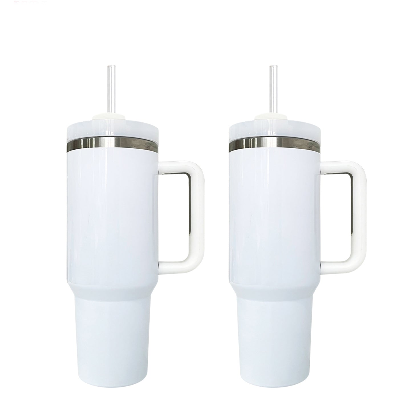 USA Presale_ Sublimation Glossy White H2.0 40oz Quencher Tumbler_ miki