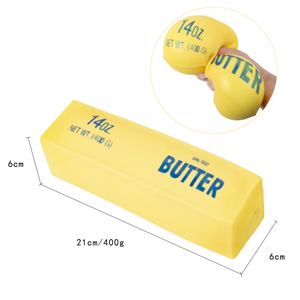 High Quality TPR Big Size Butter Squishy Toys_ miki
