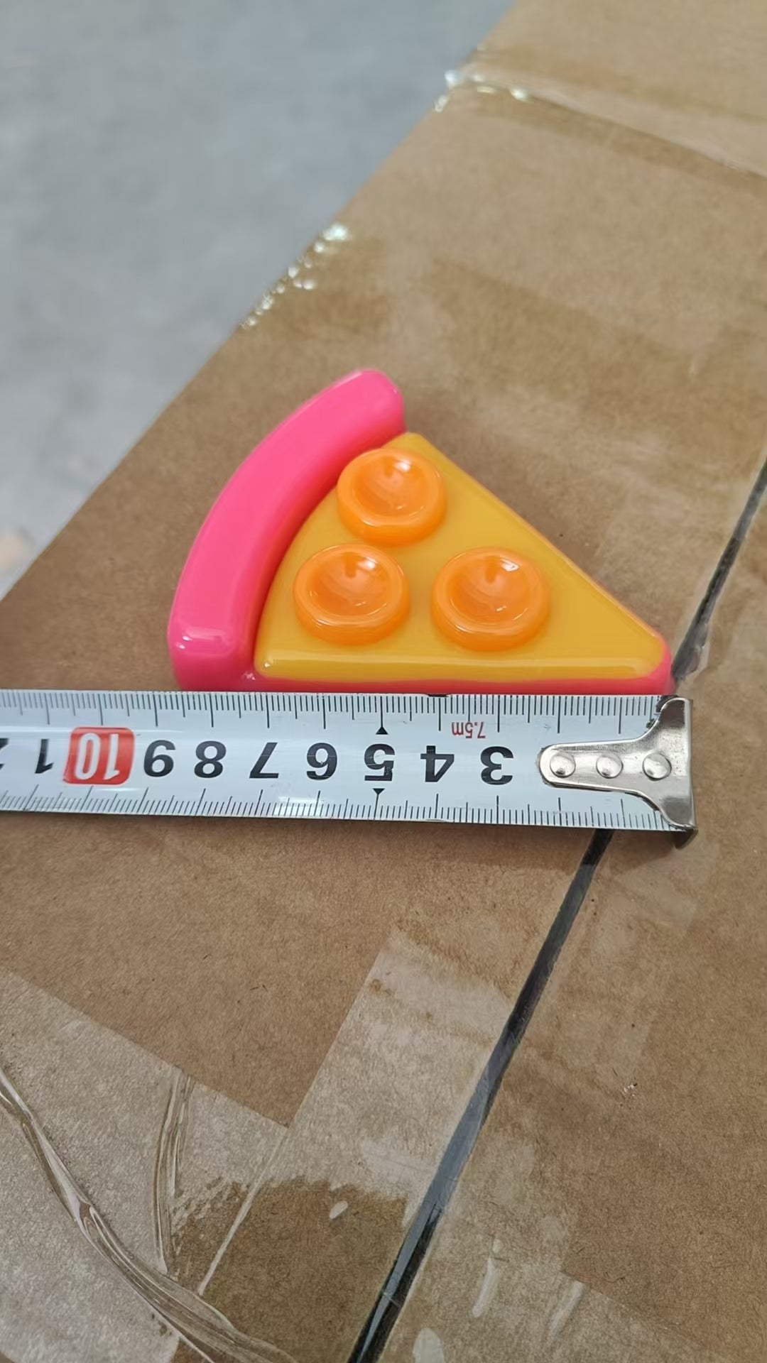USA Presale_ Needoh Happy Pizza Squishy Stress Ball with logo on the box_ miki