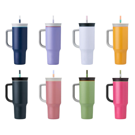 Owala Style 2-in-1 lid 40oz Quencher Tumbler with Handle and Leak Proof Lid For Laser Engraving _miki