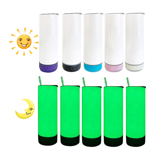 20oz Blank sublimation glow in the dark speaker tumbler_miki