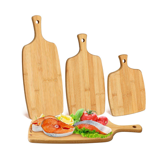 Blank Kitchen Bamboo Cutting Board With Handle For Laser Engraving_miki