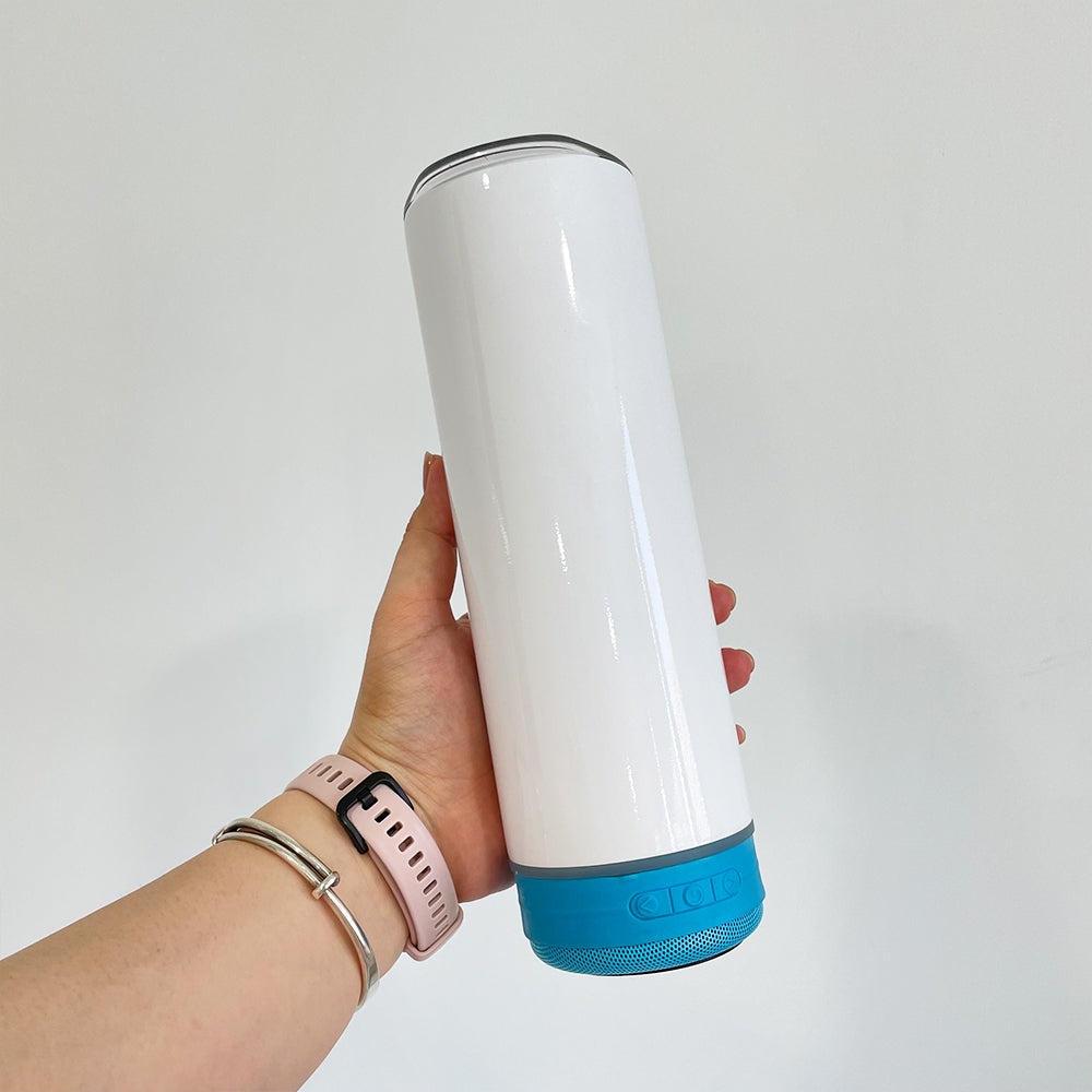 20oz sublimation bluetooth speaker tumbler_miki