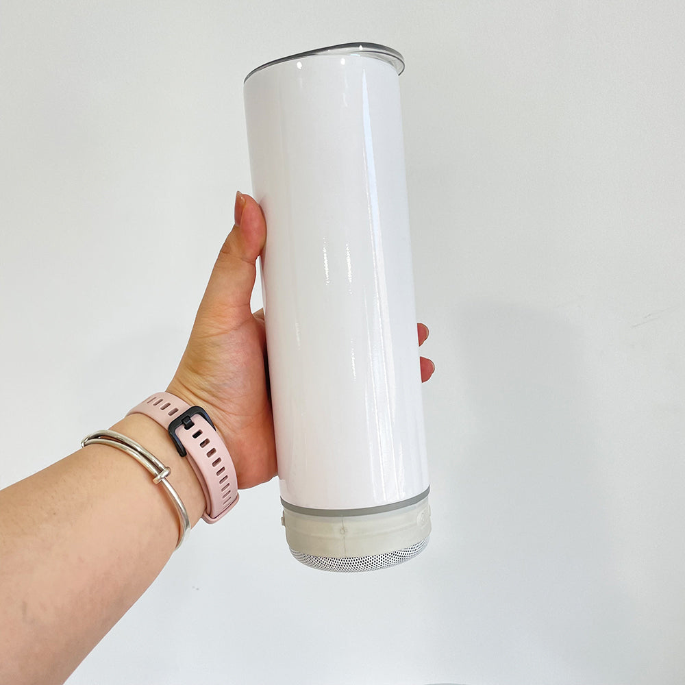20oz sublimation bluetooth speaker tumbler_miki