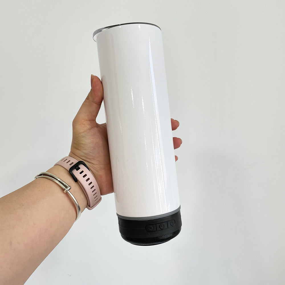 20oz sublimation bluetooth speaker tumbler_miki