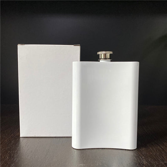 8oz blank sublimation flask_miki
